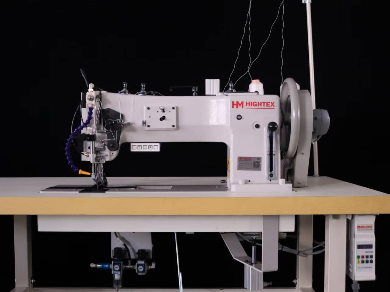 Heavy duty Double Needle upholstery sewing machine