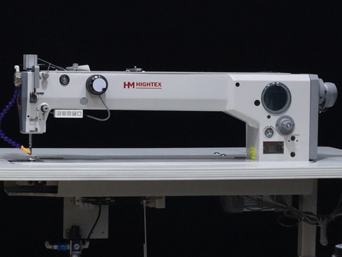 Heavy duty long arm industrial sewing machine